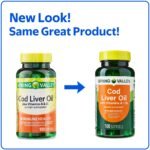 Spring Valley Cod Liver Oil with Vitamins A & D3, 100 Softgels - view 3