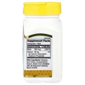 21st Century Biotin, 110 Tablets