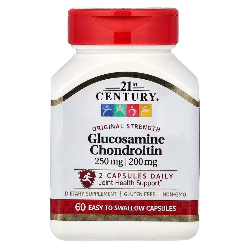 21st-century-glucosamine-chondroitin-250-0 21st Century Glucosamine Chondroitin 250/200 mg, 60 Capsules