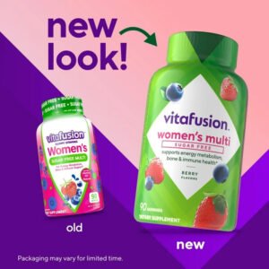 Vitafusion Women's Sugar-Free Multivitamin Gummies, 90 Count - view 2