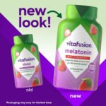 Vitafusion Maximum Strength Melatonin Sleep Gummies, Strawberry, 100 Count - view 3