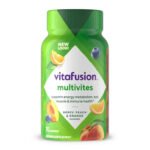 Vitafusion MultiVites Adult Multivitamin Gummies, Berry, Peach & Orange, 70 Count