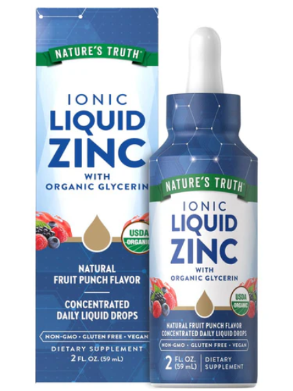 384FCAB3-0B10-4786-8649-1B53A12E5EE5.png Nature's Truth Liquid Ionic Zinc, 59 ml