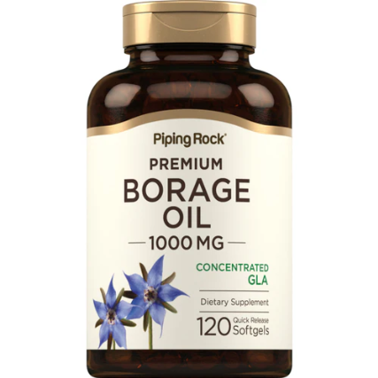 3E0D2D22-0288-4E10-B0A8-A3F4788A93A1.png PipingRock Borage Oil 1,000 mg, 100 Softgels