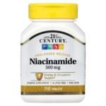 21st Century Sustained Release Niacinamide, 110 Tablets