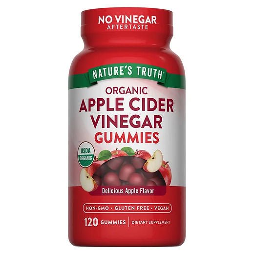 4063C97F-C3AA-453F-8E32-CF832701BE1A.jpg Nature's Truth Apple Cider Vinegar Gummies, 120 Count