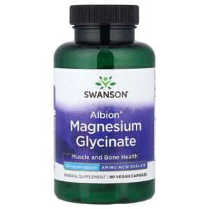 Swanson Albion Chelated Magnesium Glycinate 133 mg, 90 Capsules