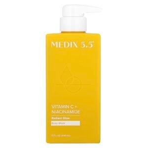 Medix 5.5 Radiant Skin Brightening Body Wash, Vitamin C + Niacinamide, 444 ml