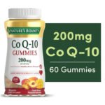 Nature's Bounty CoQ10 Gummies 100 mg, Peach Mango, 60 Count