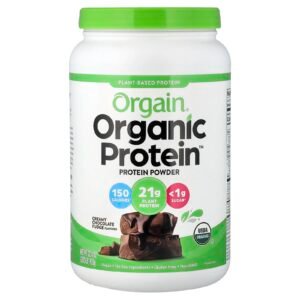 Orgain Organic Plant-Based Protein Powder, 920 g