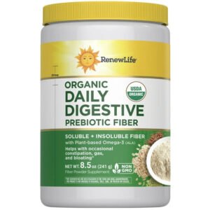 Renew Life Organic Prebiotic Fiber Powder, 241 g