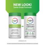 Rainbow Light Calcium, Magnesium + Vitamin D3 with Real Food Nutrients, 90 Tablets - view 2
