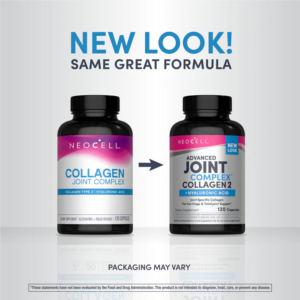 NeoCell Joint Complex Type 2 Collagen + Hyaluronic Acid, 120 Capsules - view 2