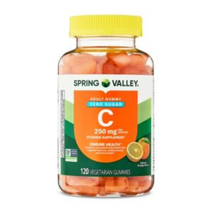 Spring Valley Sugar-Free Vitamin C Gummies, 250 mg, 120 Count