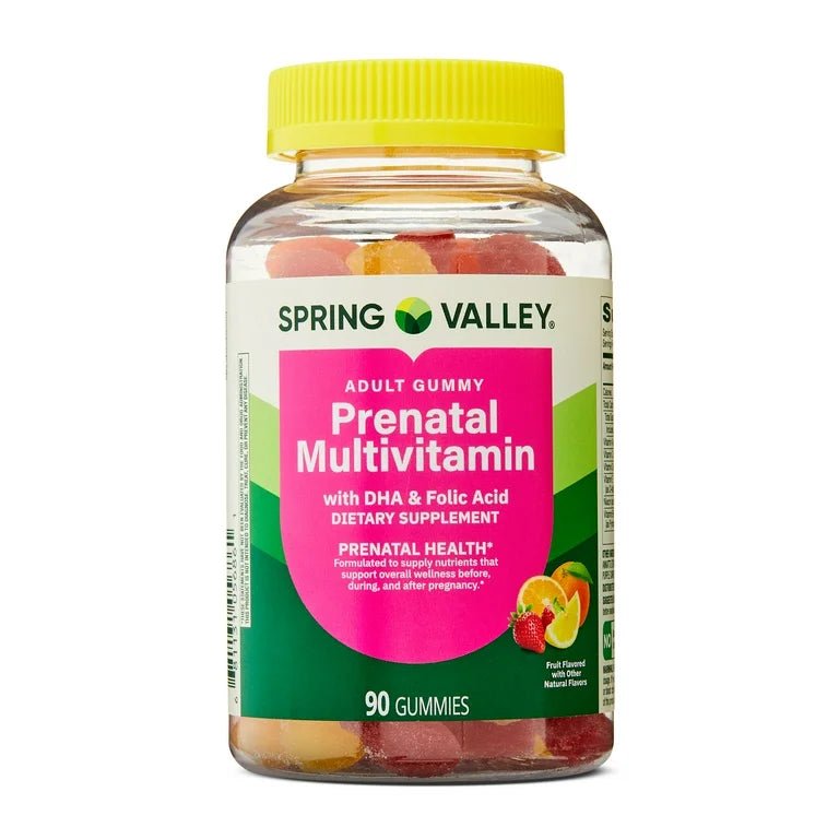 8CA4D46A-7AF8-4D9B-AF5D-2C5DC1E408D6.jpg Spring Valley Prenatal Multivitamin Gummies with DHA & Folic Acid, 90 Count