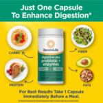 Renew Life Digestive Duo Ultimate Flora Probiotic + Enzymes, 30 Capsules - view 2