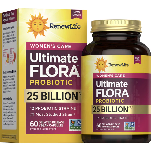 9667D4F1-25D8-44A7-9A23-F328825EBFCD.png Renew Life Ultimate Flora Women's Care Probiotic, 25 Billion CFU