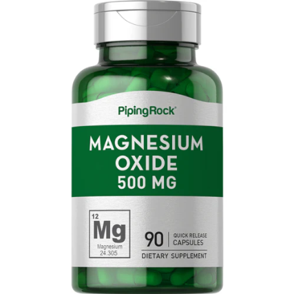 A583BB21-DD83-4E03-8C70-0A2AB77BC7D4.png PipingRock Magnesium Oxide 500 mg, 90 Capsules