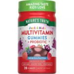 Nature's Truth Just 4 Kids Multivitamin + Probiotic Gummies, 28 Count