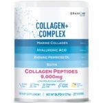 Granions Marine Collagen Powder with Biotin & Hyaluronic Acid, Pink Lemonade, 275 g