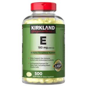 Kirkland Signature Vitamin E 400 IU, 500 Softgels