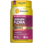 Renew Life Ultimate Flora Women's Care Probiotic + Prebiotic & Cranberry Gummies, 48 Count