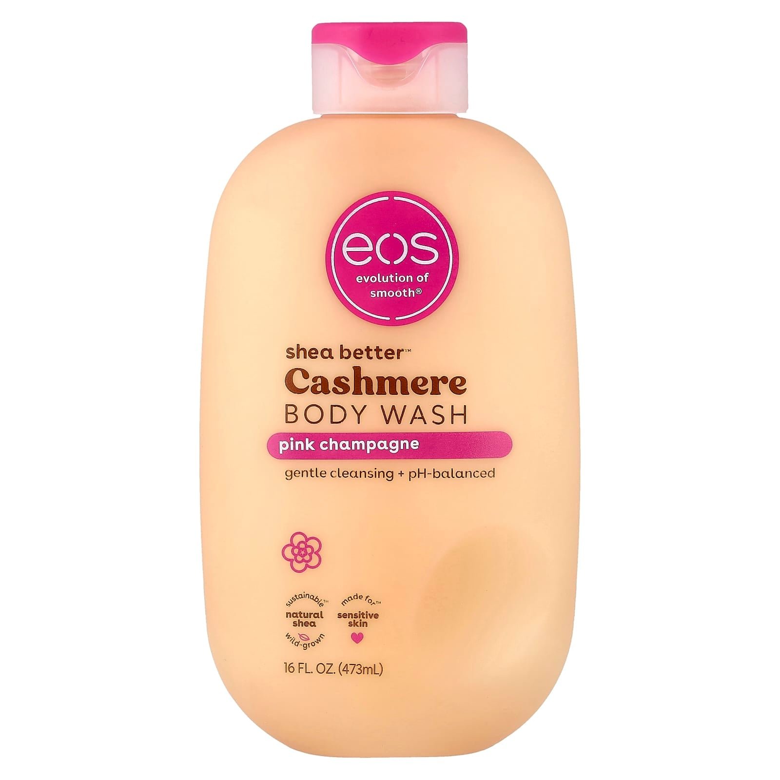BD9CE098-DC9E-4C5D-859C-8E70E06DF2BB.jpg Eos Shea Better Pink Champagne Cashmere Body Wash, 473 ml