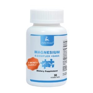 JulyDeer Magnesium Complex 6-in-1 + GABA, 350 mg, 90 Capsules