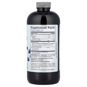 NeoCell Hyaluronic Acid 100 mg + Vitamin C Liquid, Blueberry, 473 ml - view 2