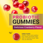 Renew Life Ultimate Flora Women's Care Probiotic + Prebiotic & Cranberry Gummies, 48 Count - view 4