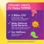 Renew Life Ultimate Flora Kids Probiotic, Berry, 3 Billion CFU, 30 Chewables - view 3