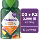 Vitafusion Power Plus Vitamin D3 + K2 Gummies, 60 Count - view 2