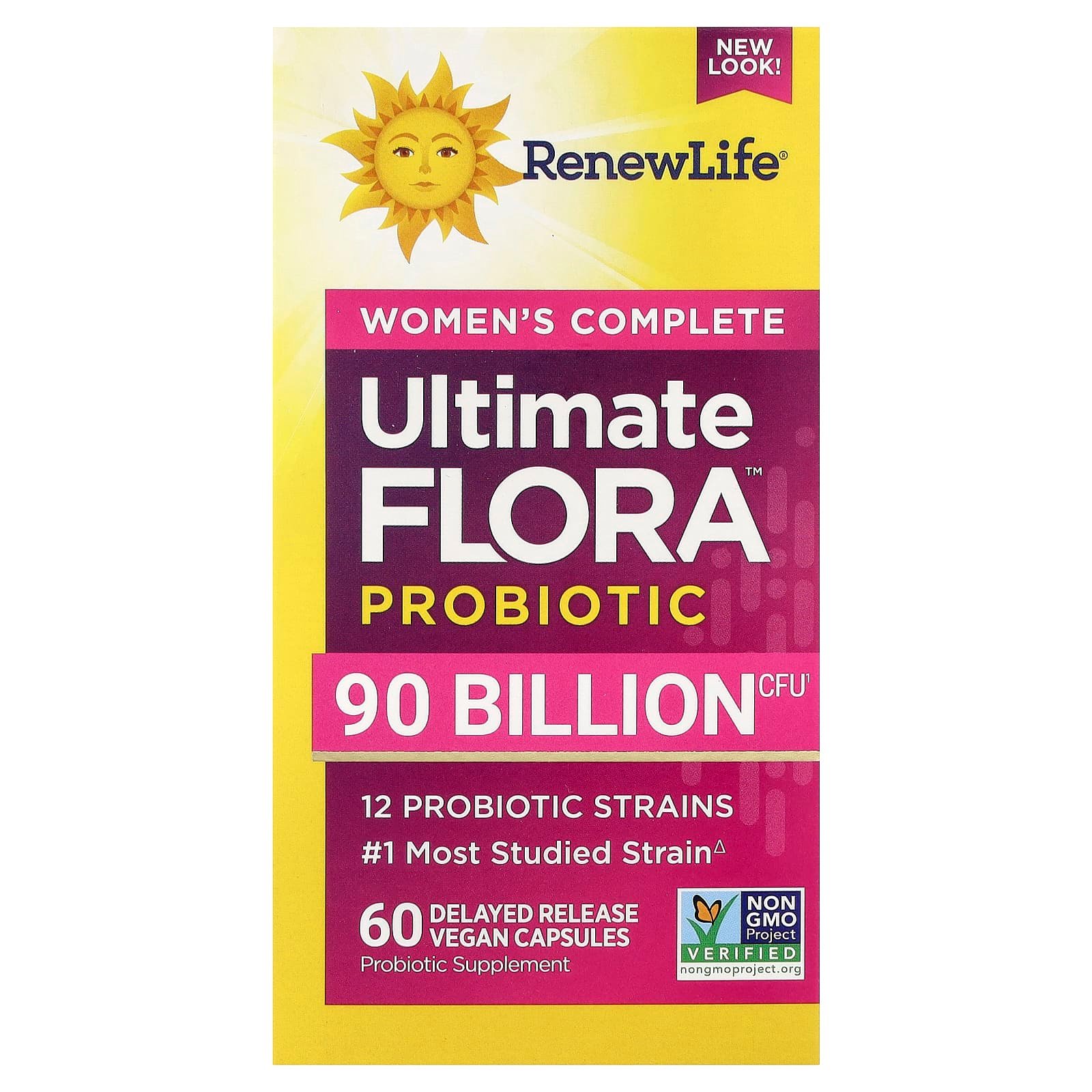 F5D27F29-5CF6-44E1-BF91-6D144125426F.jpg Renew Life Ultimate Flora Women's Complete Probiotic, 90 Billion CFU, 60 Capsules