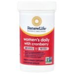 Renew Life Women's Daily 3-in-1 Prebiotics & Probiotics with Cranberry, 20 Billion, 60 Capsules - view 3