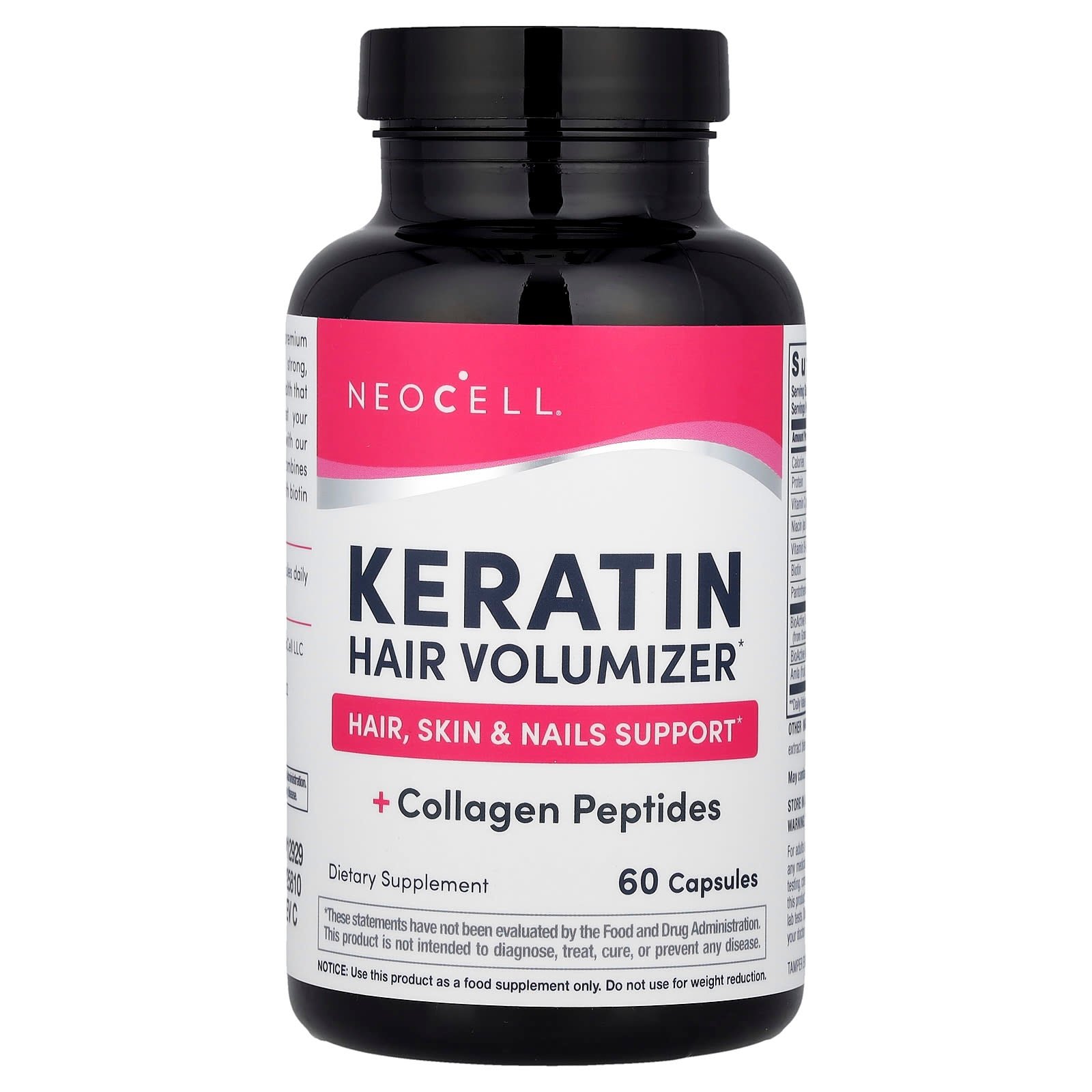F91AFE3C-8855-4D12-BE98-9938F1402CA5.jpg NeoCell Keratin Hair Volumizer, 60 Capsules