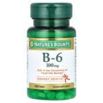 Nature's Bounty Vitamin B6 100 mg, 100 Tablets