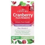 21st Century Cranberry Plus Probiotics, 60 Tablets