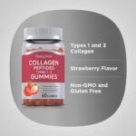 PipingRock Collagen Types I & III Gummies, 60 Count - view 2