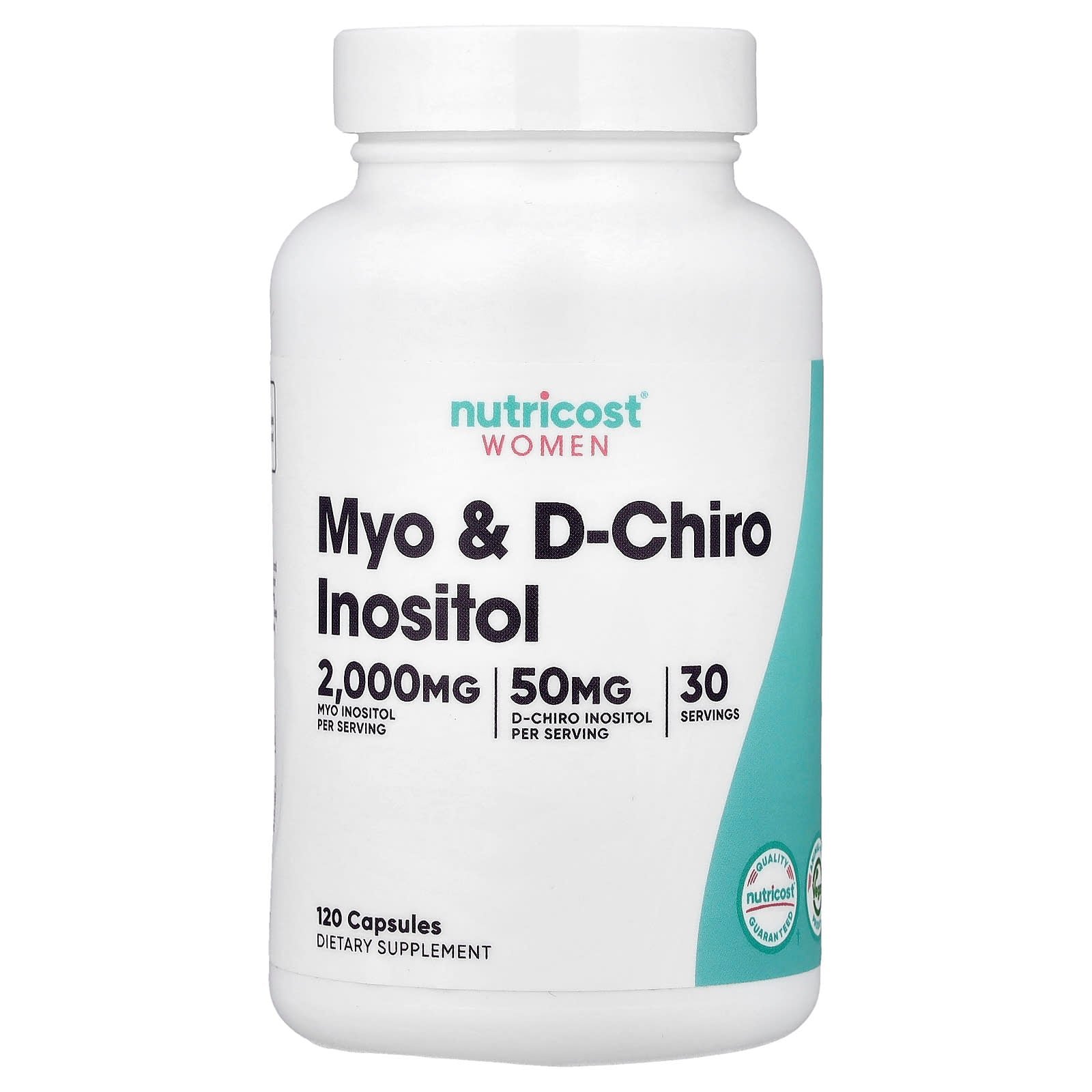 IMG-4055.jpg Nutricost Myo & D-Chiro Inositol 2,050 mg, 120 Capsules