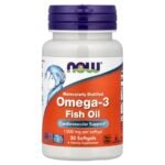 Now Foods Omega-3 Fish Oil 1,000 mg, 30 Softgels