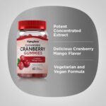 PipingRock Cranberry Gummies, Cranberry Mango, 60 Count - view 2