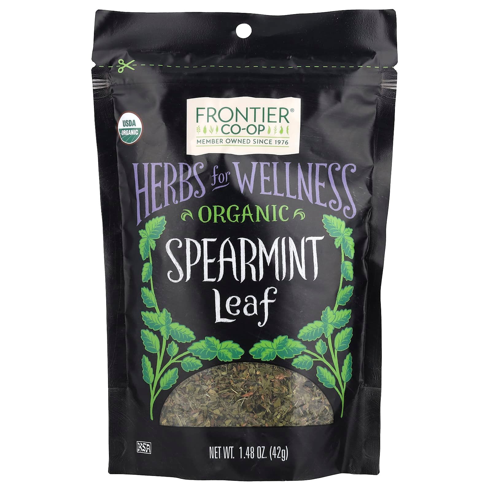 IMG-4227.jpg Frontier Co-op Organic Spearmint Leaf Tea, 42 g
