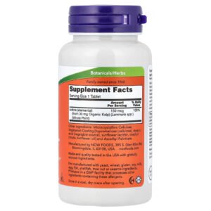 Now Foods Kelp Iodine, 200 Tablets - view 2