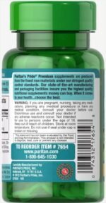 Puritan's Pride Ginkgo Biloba 60 mg, 120 Capsules - view 2