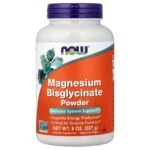 Now Foods Magnesium Bisglycinate Powder, 300 mg per Serving, 227 g