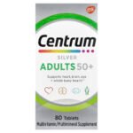 Centrum Adults 50+ Multivitamin, 80 Tablets