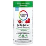 Rainbow Light Probiolicious Probiotic Gummies, Berry, 50 Count