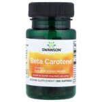 Swanson Beta-Carotene 10,000 IU, 100 Softgels