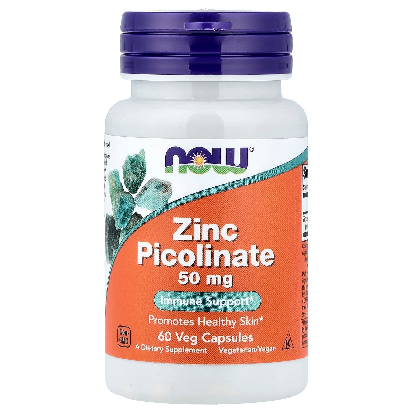 IMG-5742.jpg Now Foods Zinc Picolinate 50 mg, 60 Capsules