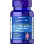 Puritan's Pride Glucosamine Chondroitin Complex with MSM, Vitamin C & Manganese, 60 Capsules